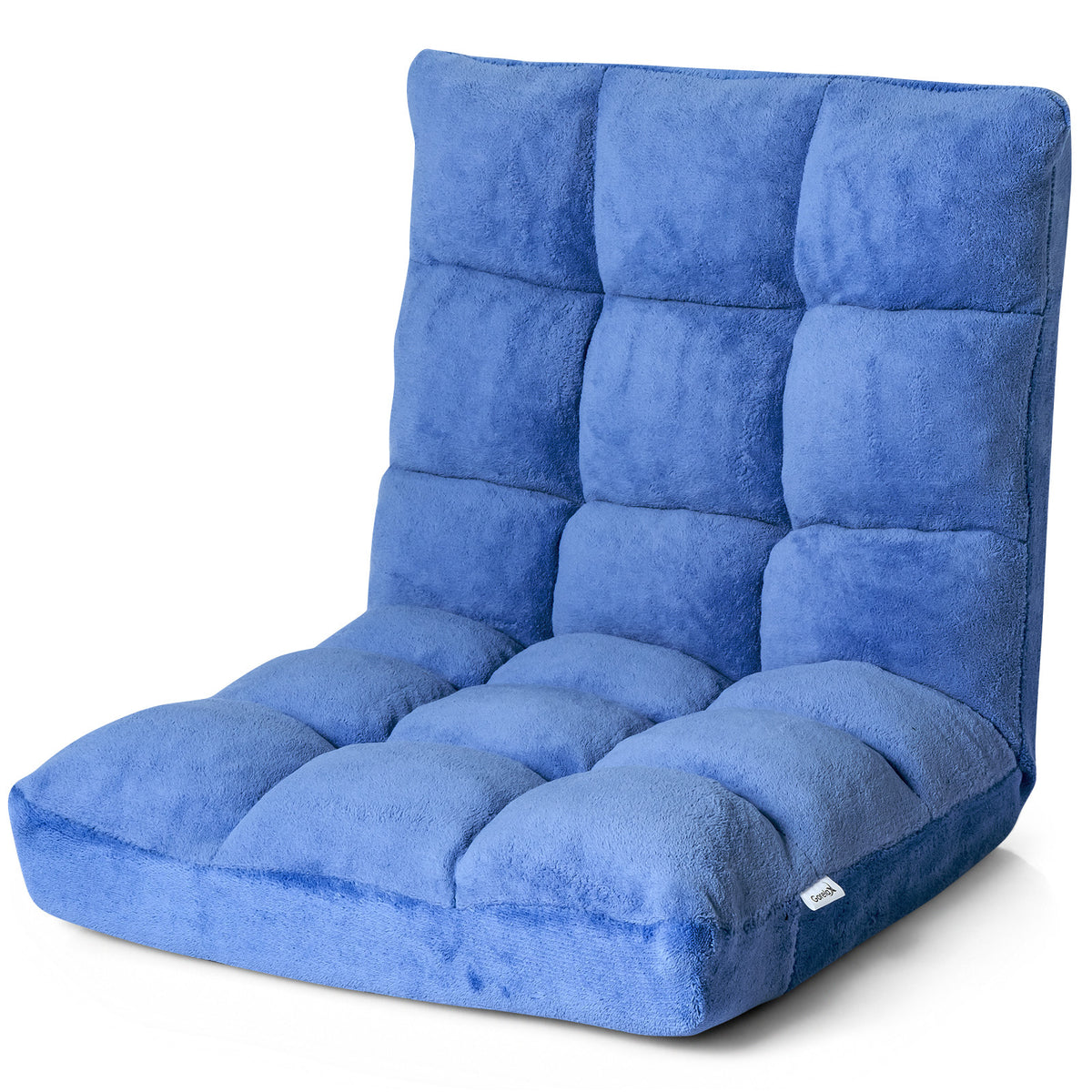 Coast Vloerstoel - Verstelbaar - 105 x 56 x 15 cm - Donkerblauw