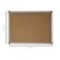 Brasq Prikbord Kurk 90 x 120 cm - Aluminium Frame - Inclusief Punaises en Bevestigingsmateriaal