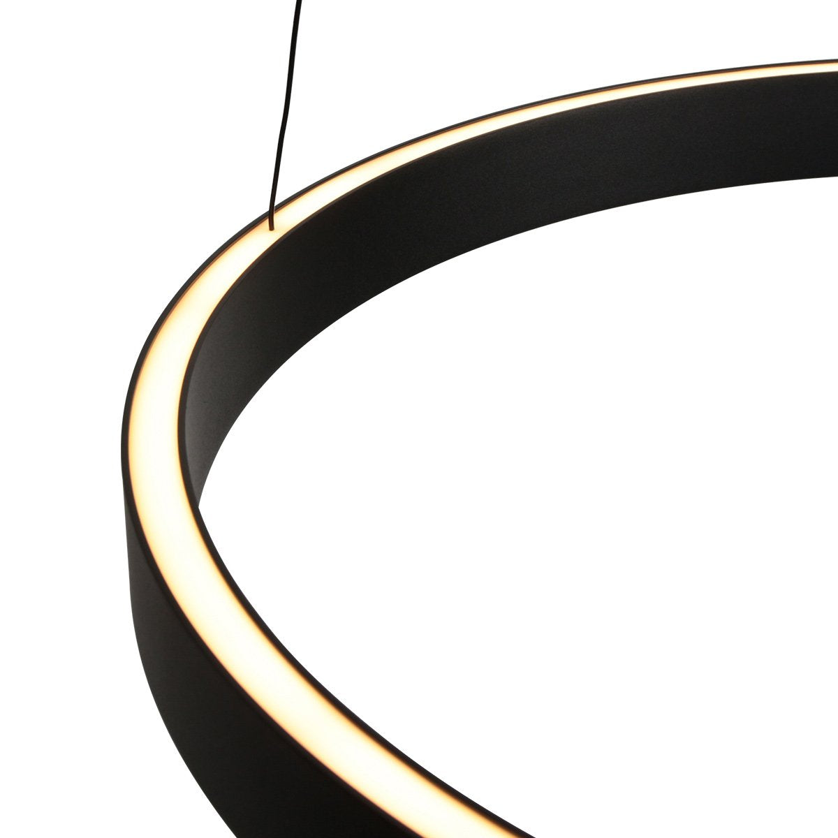 Steinhauer Exclusive - Hanglamp Mykty - Metaal - Ø 60 cm - LED - Zwart