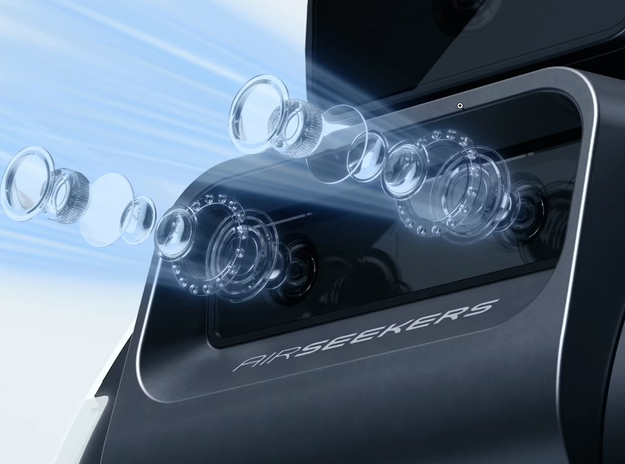 Airseekers Tron 360 - AI Gestuurde Maairobot - Automatisch Opladen - Helling tot 31° - Zilver Met Zwart