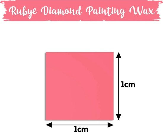 Rubye Diamond Painting Wax – Diamond Painting Volwassenen – Diamond Painting Kinderen – Diamond Painting Accessoires – 50 Stuks