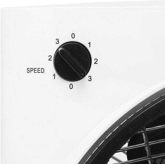 Boxventilator 3 Snelheden – 120 min Timer – Brede Luchtcirculatie – Compact & Stijlvol – Tristar VE‑5858