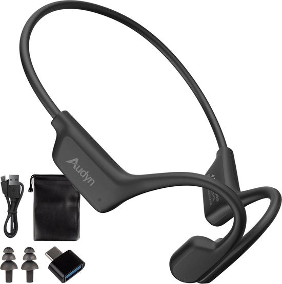 Audyn Bone G2 - Sport Oordopjes - Bone Conduction Hoofdtelefoon - Bluetooth - Open Oor Oordopjes - Draadloos - Waterbestendig - 8GB MP3