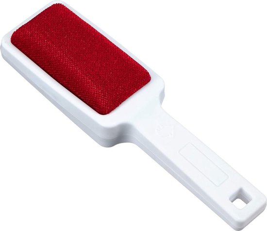 Wenko Textielborstel 21,5 Cm Polypropyleen Wit/rood