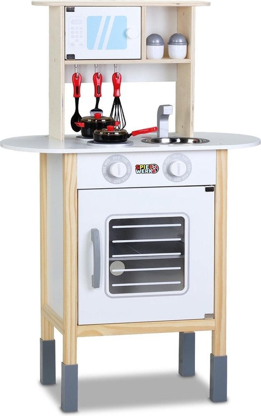 Spielwerk Speelkeuken Happy Kitchen - 35-delig - Realistisch