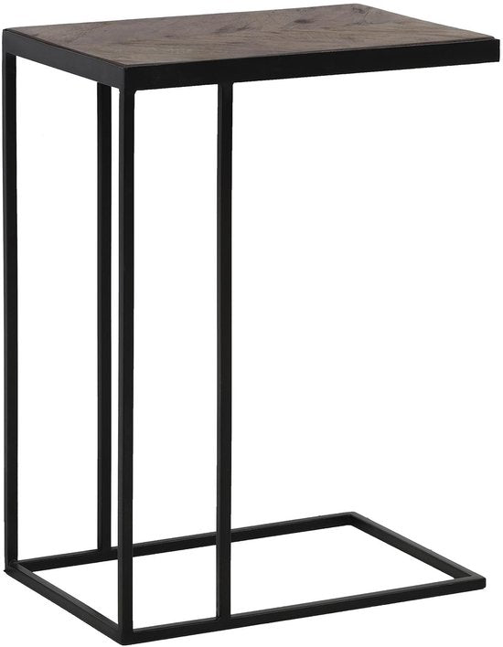 Light & Living Bijzettafel Chisa - Bruin - 45x30x62cm - Modern