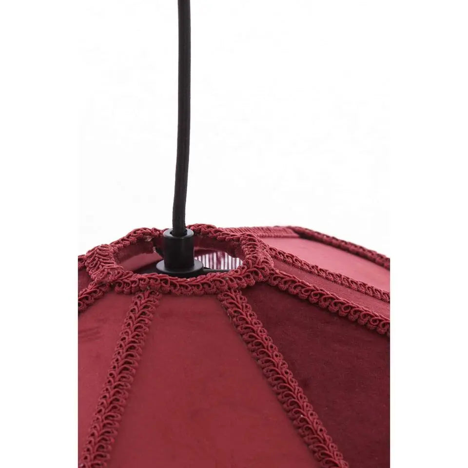 Tiffany Hanglamp - Ø40x26cm - Rood