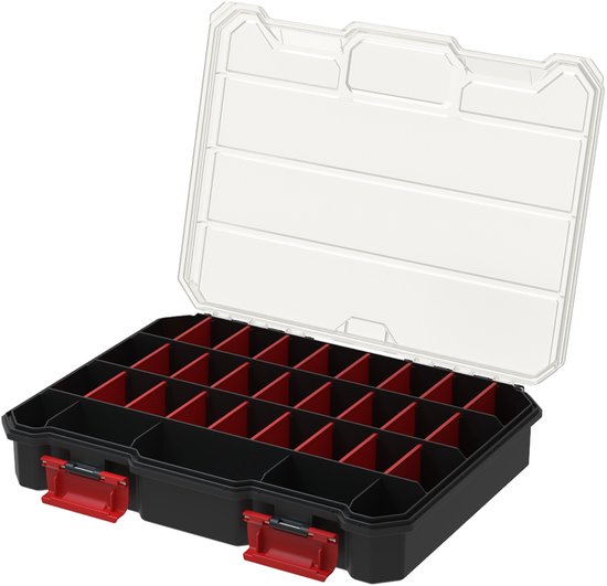 Qbrick Compact L Organizer Zwart - Ideaal voor Kleine Onderdelen