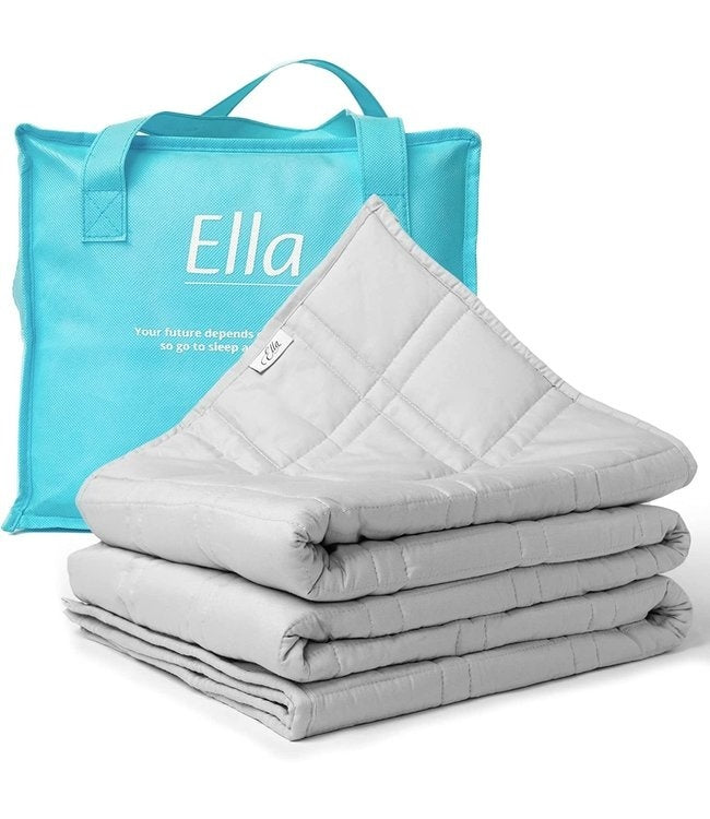EL-Life Verzwaringsdeken 7kg – 135x200 cm – OEKO-TEX Katoen – Weighted Blanket voor Rust & Betere Slaap
