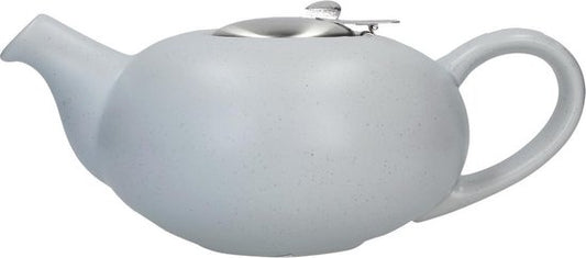 Theepot, met Zeef, Keramiek, Licht Blauw, 0.9 L - London Pottery | Pebble