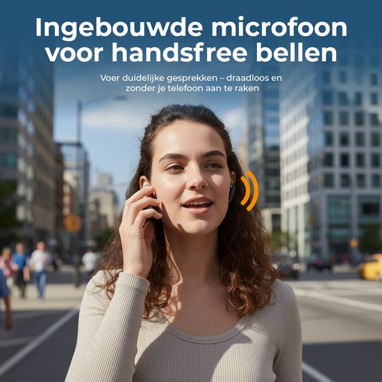 Denver Earbuds - Lichtgewicht Oordopjes - 6 uur luisteren - Bluetooth 5.3 - TWE48
