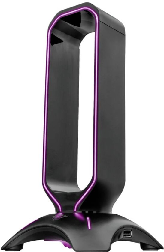 Trust GXT 265 Cintar RGB Headset Standaard - Gaming headset houder – Koptelefoon standaard – RGB-verlichting – Zwart