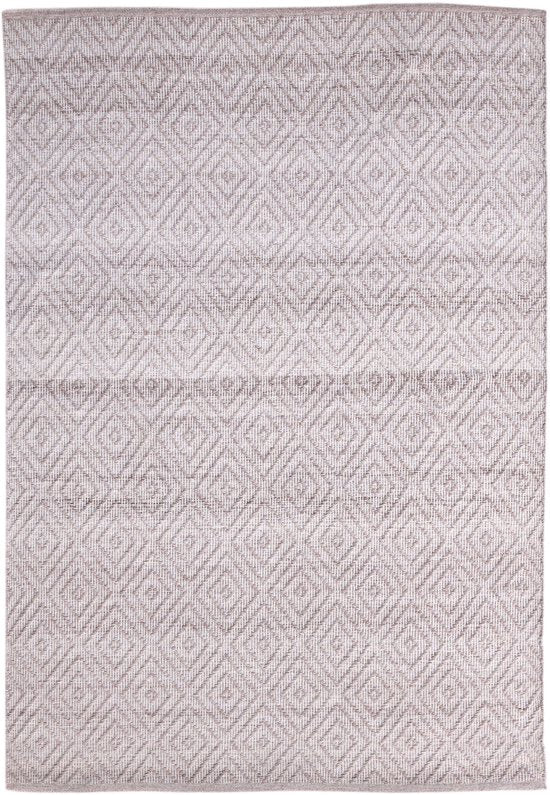 AXI Bali Buitenkleed – Rechthoekig – 140 x 200 cm – Roze – Geometrisch patroon - Buitenkleed – Buitentapijt – Weer- en UV-bestendig – Plat geweven – Tuintapijt – Voor binnen en buiten