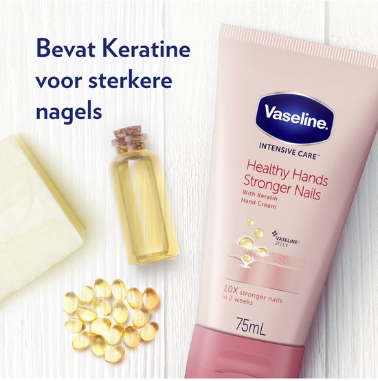 Vaseline - Handcrème - Gezonde Handen Sterkere Nagels - 75ml