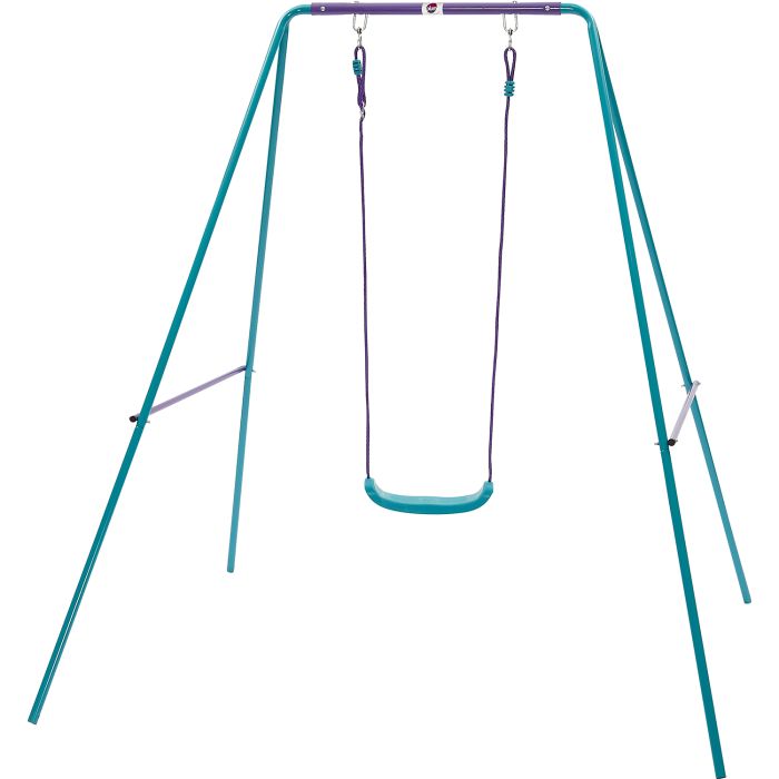 Plum Schommelset Single - Metaal - Verstelbaar - Buiten - Turquoise
