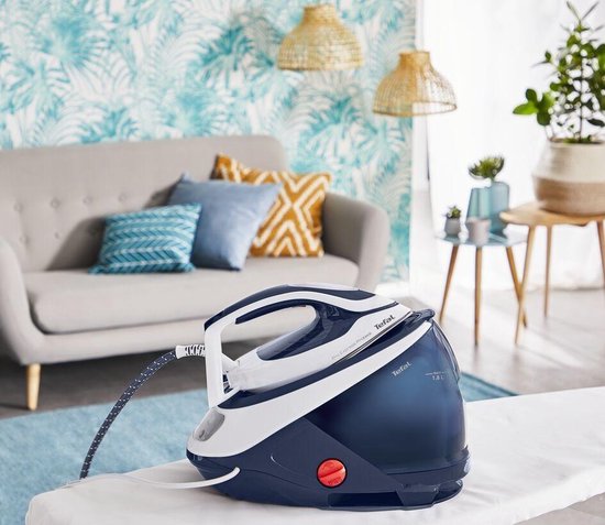 Tefal Pro Express Protect GV9221 – Stoomgenerator - 2600W – 7,6 Bar Stoomdruk – 550 g/min Stoomboost – Durilium AirGlide Strijkzool – 1,8L Afneembaar Waterreservoir – Automatische Uitschakeling – Anti-Kalk Systeem – Krachtig, Efficiënt en Duurzaam