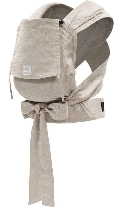 Stokke Limas Draagzak, Floral Beige - Versie 2023 (OCS) - Draagzak voor pasgeborenen met halve gesp - Drie draagopties - Veilig vanaf de geboorte, tot 15 kg