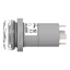 Schneider Electric Harmony XB5EV57K4 Signaallamp – 3-kleurige LED (rood/geel/groen) – Ø31 mm – Chroom/kunststof – IP67 – AC