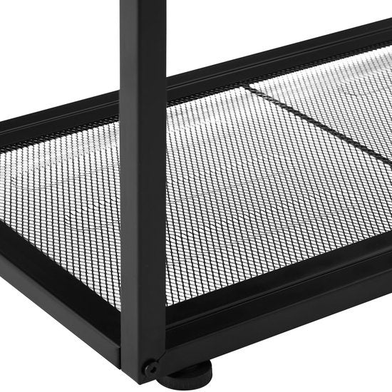 tectake® - Bijzettafel Halifax - salontafel - industrial dark - 404271