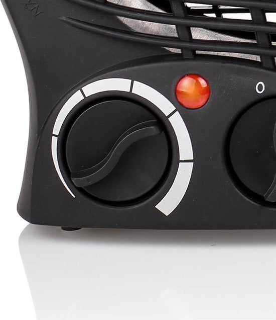 Tristar Elektrische campingkachel KA-5037 - Ventilatorkachel - 2 warmtestanden 1000|2000 Watt - Voor kleine ruimtes - Zwart