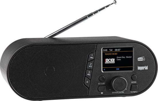 Imperial DABMAN d105 Compacte DAB+ /FM / Bluetooth-radio Zwart