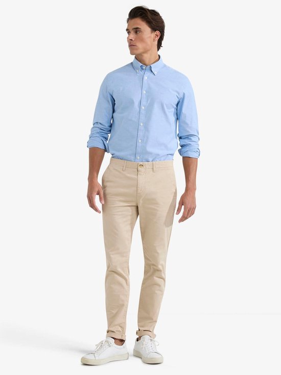 McGregor Overhemd Oxford Lichtblauw - Maat M - Heren - Overhemden Casual