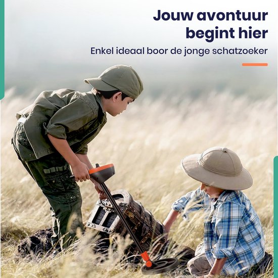 ODESSEY Metaaldetector voor Kinderen - Starterset - Draadloos - Kind - Kinderen - Junior Huntsman