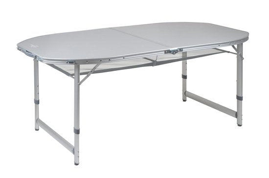 Bo-Camp - Tafel - Premium - Ovaal - Koffermodel - 120x80 cm