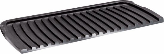 Tefal Ultra Compact 600 Comfort GC3060 Contactgrill - Barbecuestand - Regelbare temperatuur - Uitneembare Anti-aanbakplaten - Vet opvangbak - Verticaal opbergen - 2000W - RVS