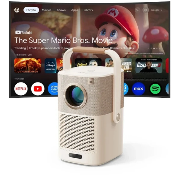Yaber T2 Plus GTV Draagbare Projector - Native 1080p - Ingebouwde JBL Speakers
