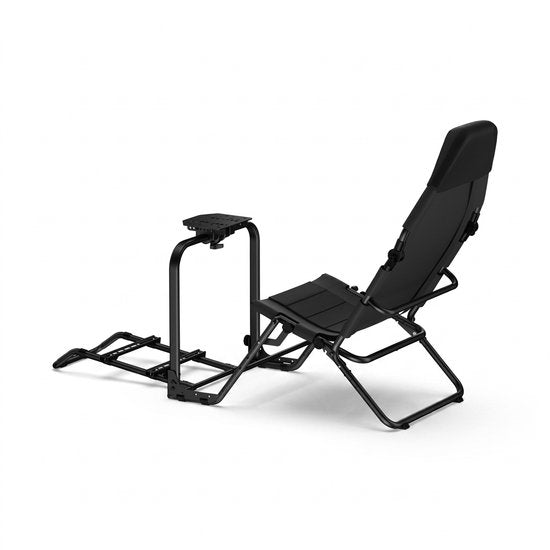 VDD Gaming - Opvouwbare sim-race cockpit - Sim-racer - Racecockpit - Opvouwbaar - Zwart