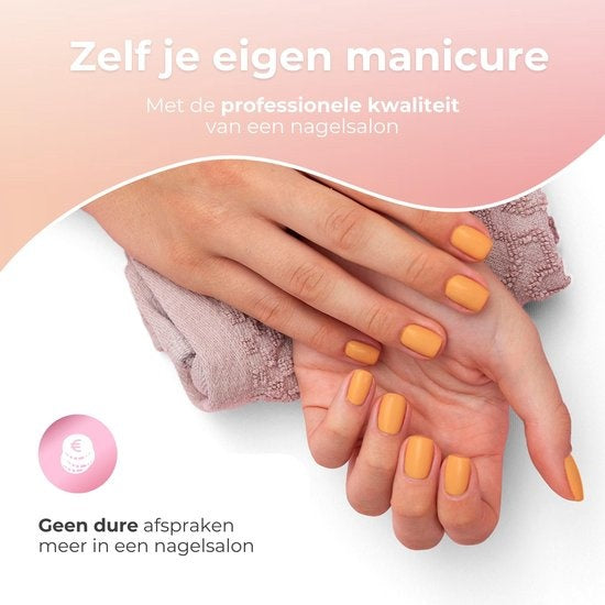 Moods Gellak 6-delige Set - Gel Nagellak - 8ML - Summer in Hawaii - Gellac - Nagels - Gellak Starterspakket - Pastel Kleuren