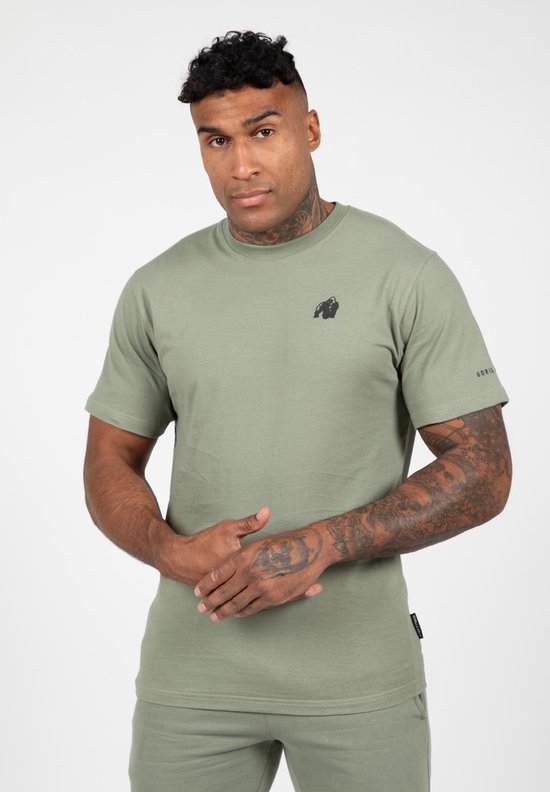 Gorilla Wear Leon T-shirt - Sportshirt - Groen - XL