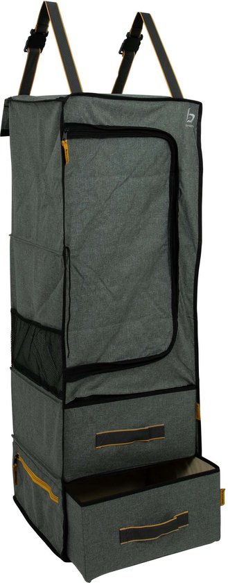 Bo-Camp - Industrial - Organizer met deur - Westlawn - 4 Vaks