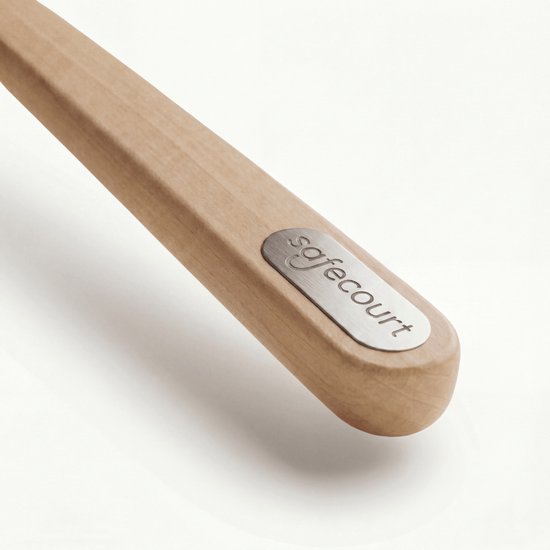 Safecourt Kitchen 5 delige houten spatelset [100% vrij van microplastics] - FSC-gecertificeerd berkenhout