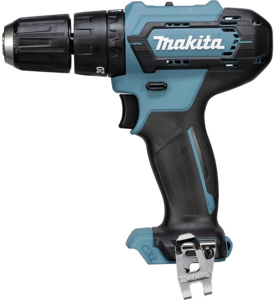 Makita 12V Accu-Klopboorschroefmachine HP333DZ White - 2 Snelheden - 193 x 66 x 212 mm