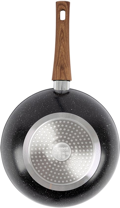 Gimex - Wokpan - Inductie - Afneembare handgreep - Ø 26 cm