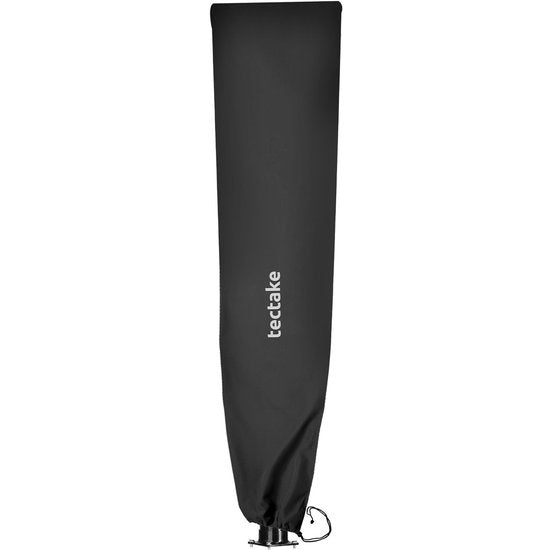 tectake® Buitendouche - Solar - 35L - Warm Water tot 60°C - Met Beschermhoes en Zeepbakje - Tuinslangaansluiting - Tuindouche met grote verstelbare douchekop en voetkraan - Zonnedouche - Campingdouche op Zonneenergie - Zwart