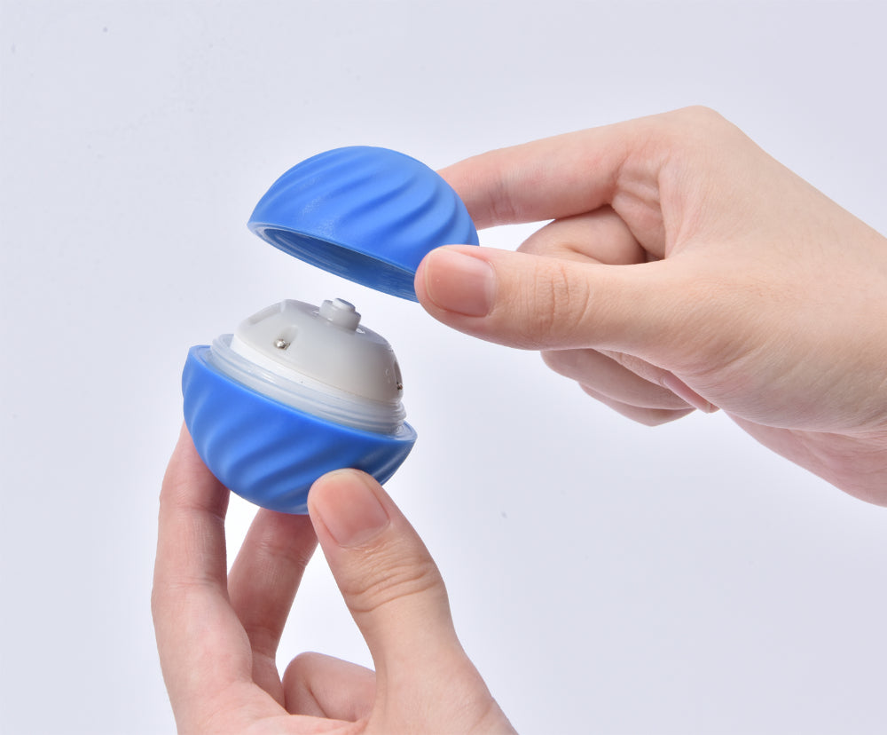 Petgravity slimme stuiterbal (voor kleinere hond) blauw