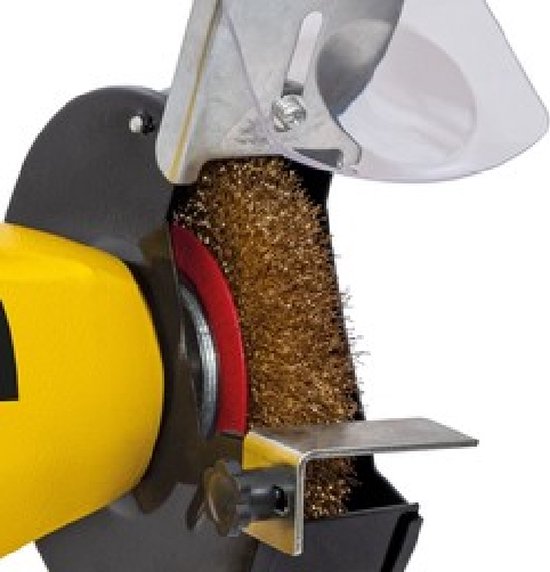 Stanley SXGBP150E - Tafel Slijpmachine - 2-in-1 Steen en Borstel - 330W Motor - Gietijzeren Constructie