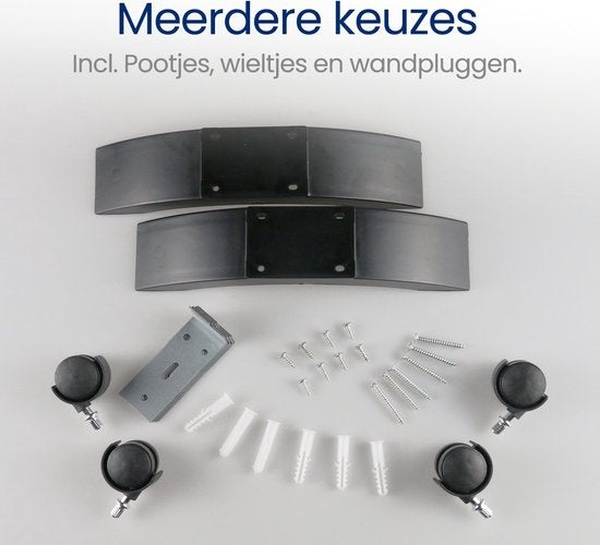 Gologi Elektrische Convectorkachel – 2000W – Thermostaat, App & Touchbediening – 42,3 x 33 x 11,5 cm – Zwart