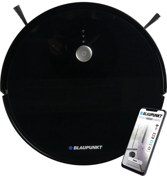 Blaupunkt Bluebot XBOOST BPK-VCBB1XB - Robotstofzuiger met dweilfunctie - Laadstation - Turbo zuigfunctie
