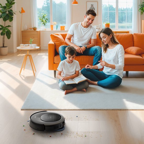 Eufy Omni C20 Zakloos Zwart, Grijs