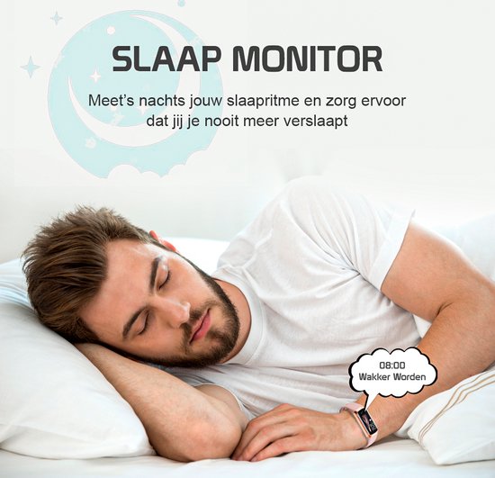 Otiume Activity Tracker HR - Smartwatch Sporthorloge met Stappenteller en Hartslagmeter - Fitness Tracker met Bloeddrukmeter - Roze - Dames, Heren & Kinderen