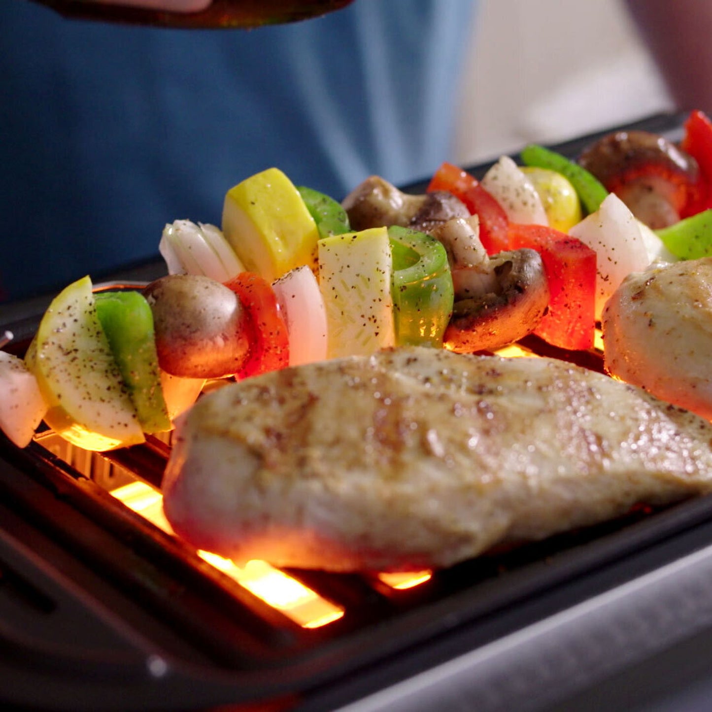 Livington Rotisserie Chef Zwart - Draaispit Grill en Tafelgrill 2-in-1