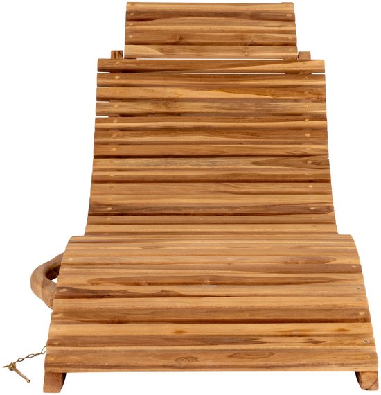 House Nordic Ligstoel Arrieta Teakhout