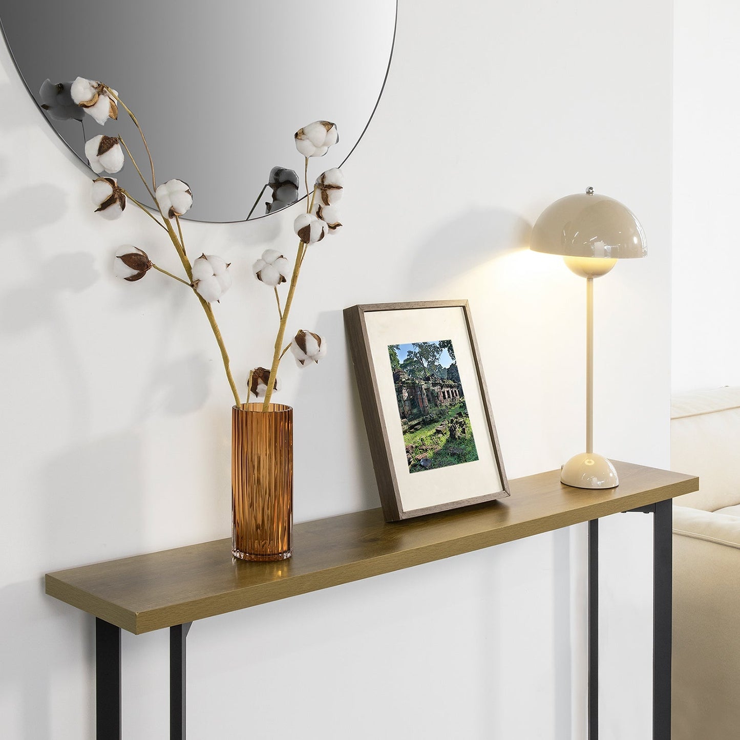 SoBuy Entreetafel - Modern - Max. 50 kg - 120 x 20 x 75 cm - Modern