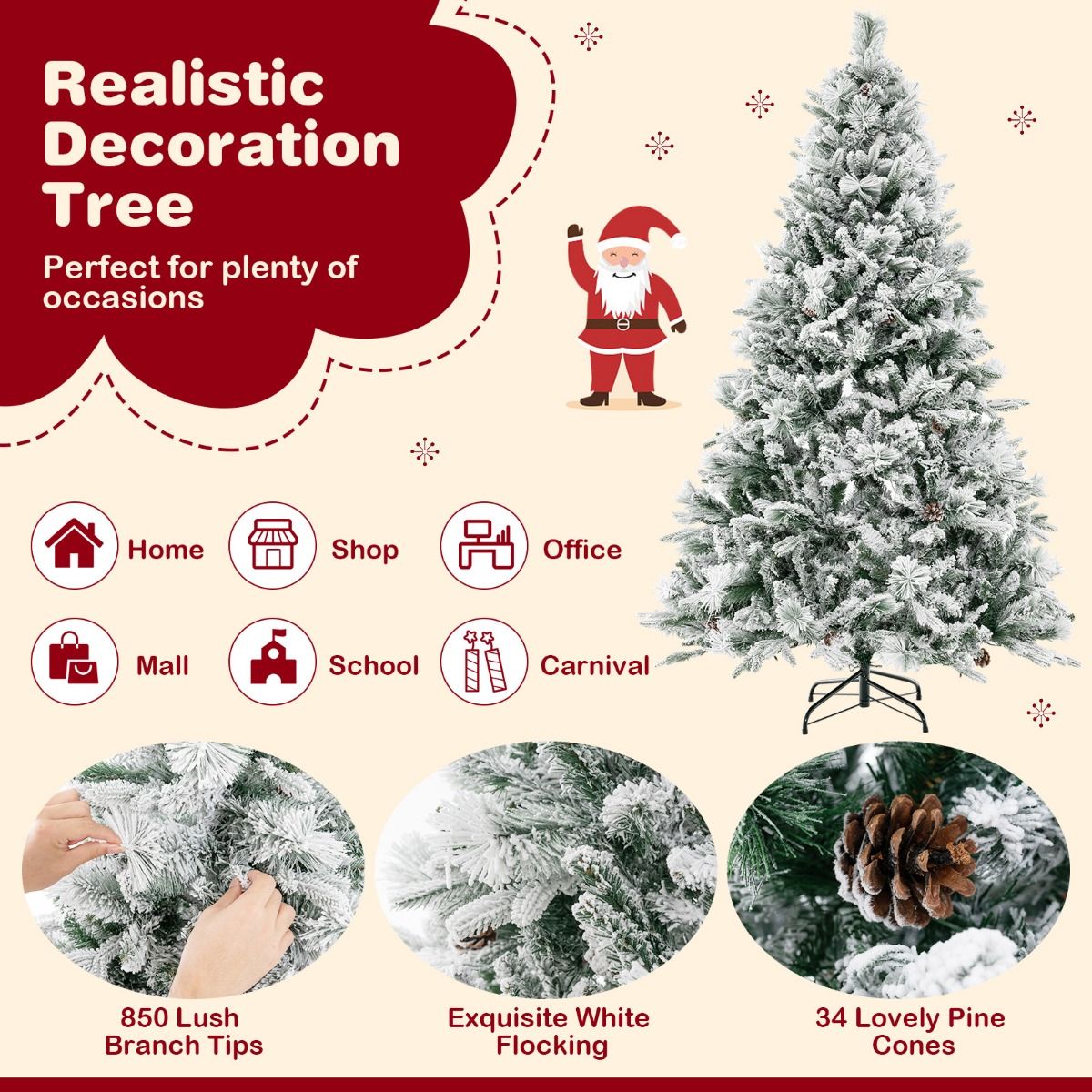Coast Led-Kerstboom - 180 cm