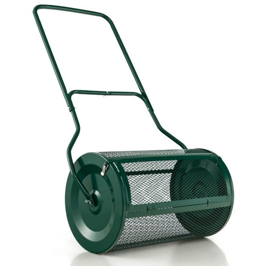 Coast Compoststrooier - Duwmodel - 61 cm werkbreedte - Metaal - Groen