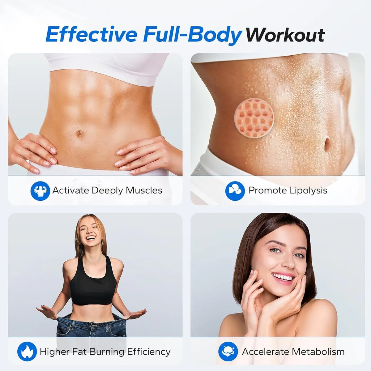 Merach Trilplaat Whole Body Workout – 10 Snelheden – Grijs – Silicone en Metaal